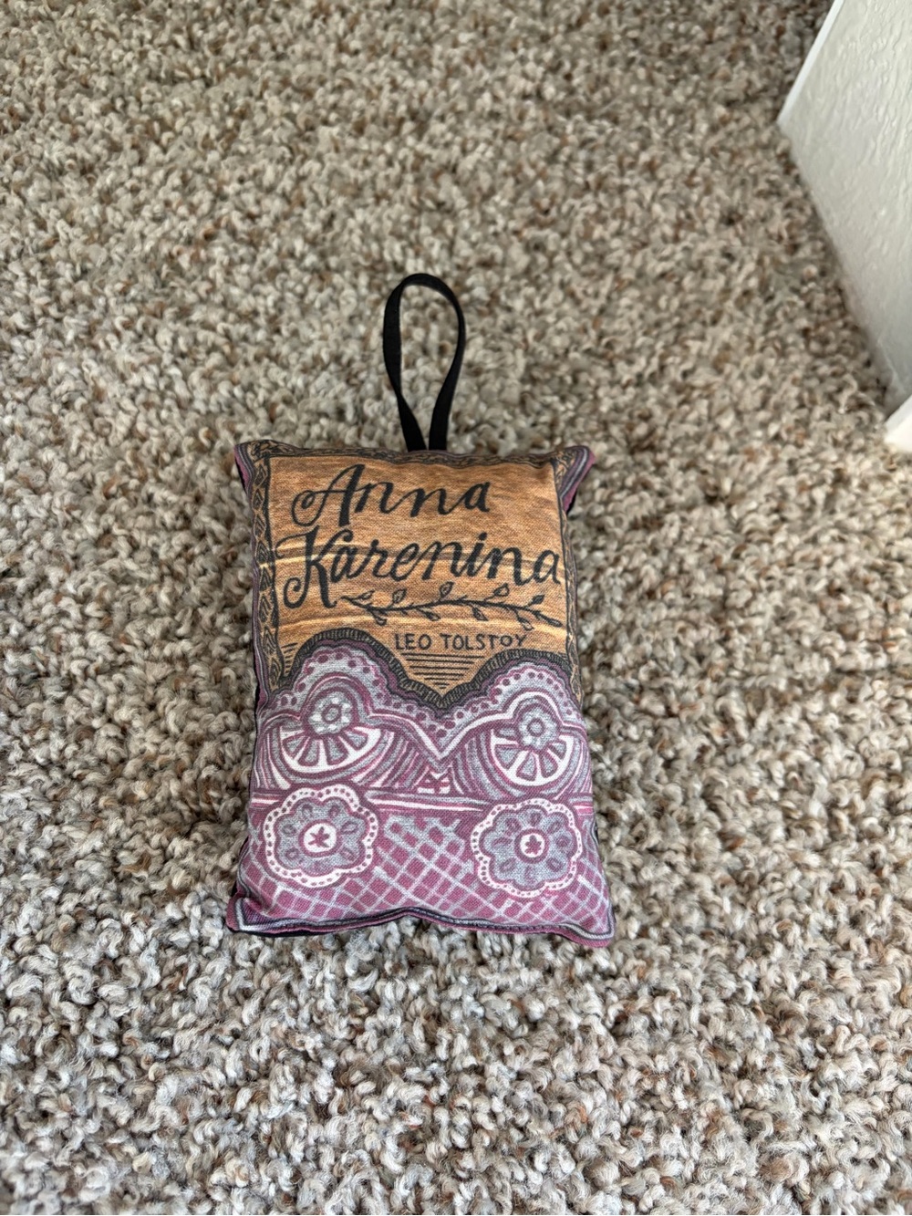 Anna karenina pillow ornament